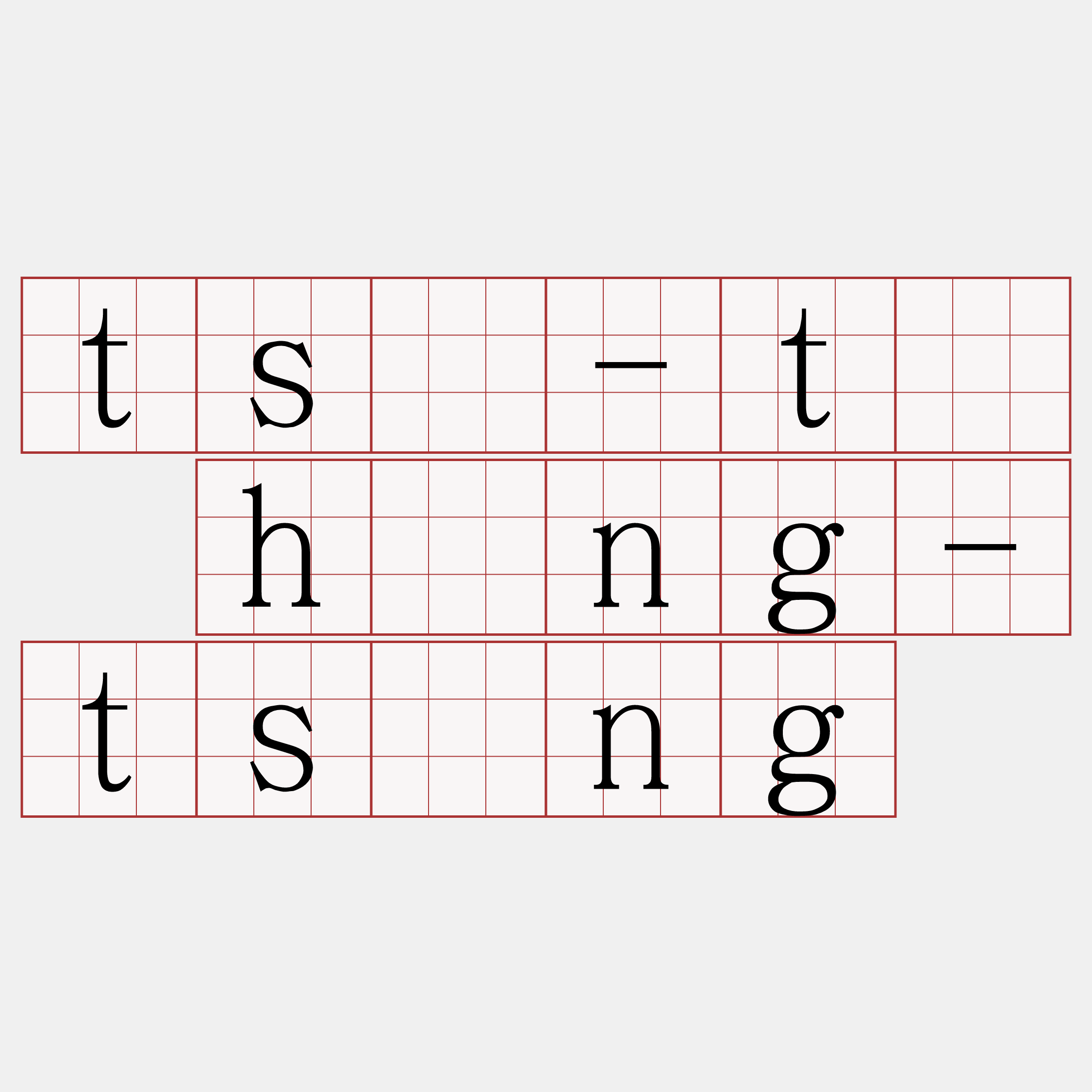 tsū-tī hîng-tsìng